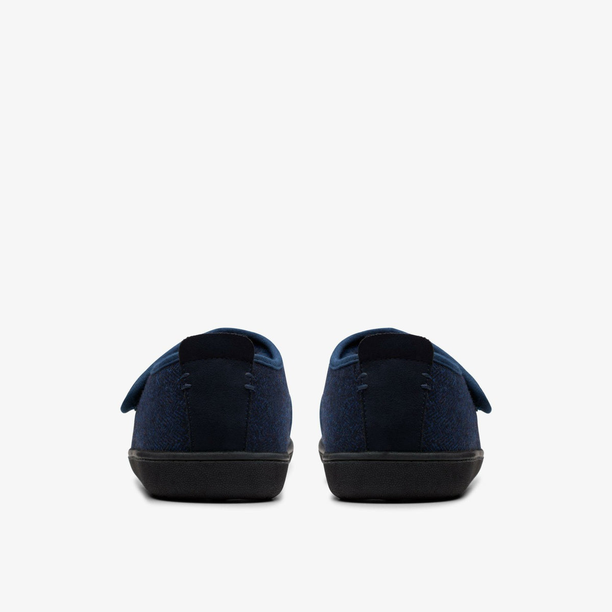 Clarks King Riptape Slipper Navy Interest