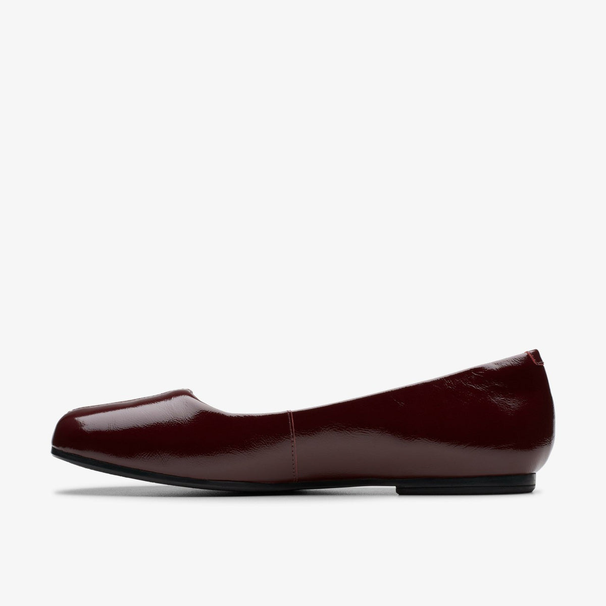 Clarks Livia Lily Burgundy Patent