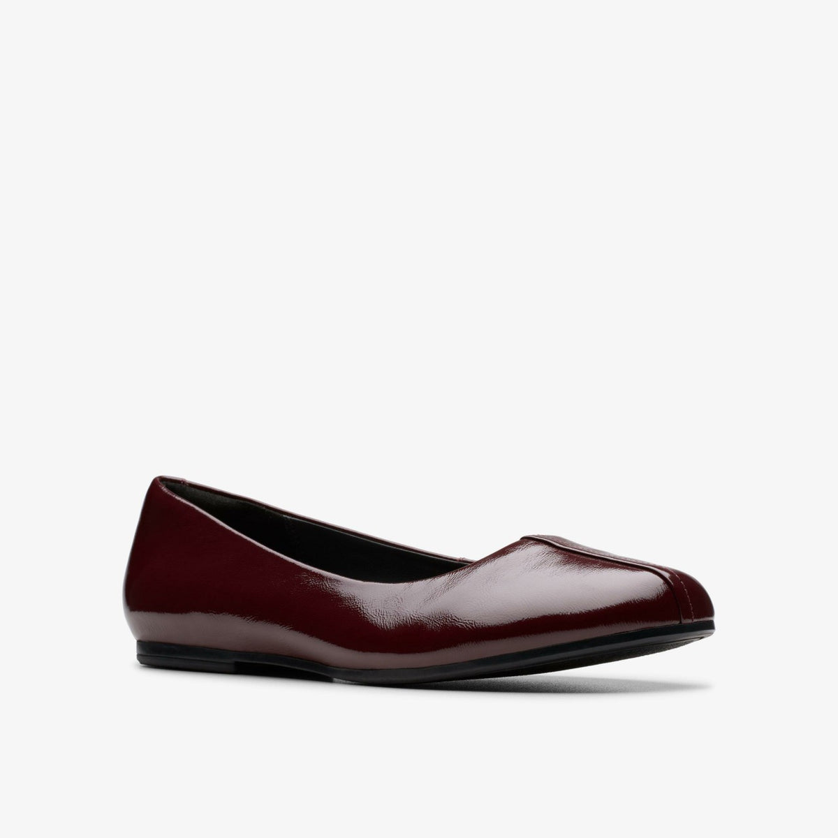 Clarks Livia Lily Burgundy Patent