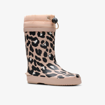 Clarks Tarri Race Kid Blush Pink Print