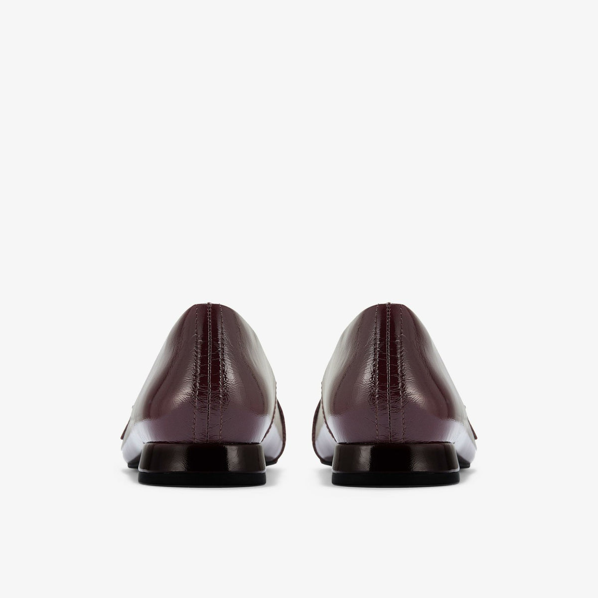 Clarks Sensa 15 Strap Burgundy Patent