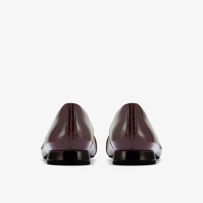 Clarks Sensa 15 Strap Burgundy Patent