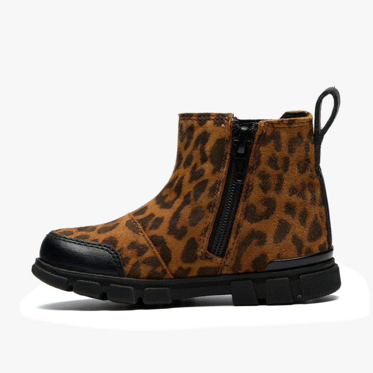 Clarks Evyn Chelsea Toddler Leopard Print