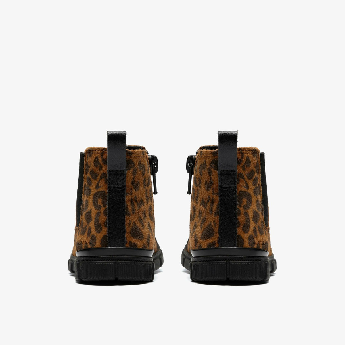 Clarks Evyn Chelsea Toddler Leopard Print