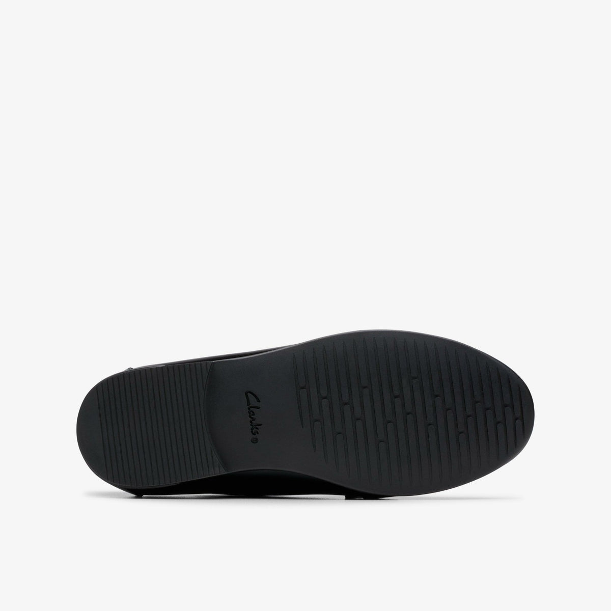 Clarks Finja Loafer Older Black Patent
