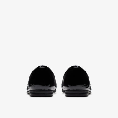 Clarks Finja Loafer Older Black Patent