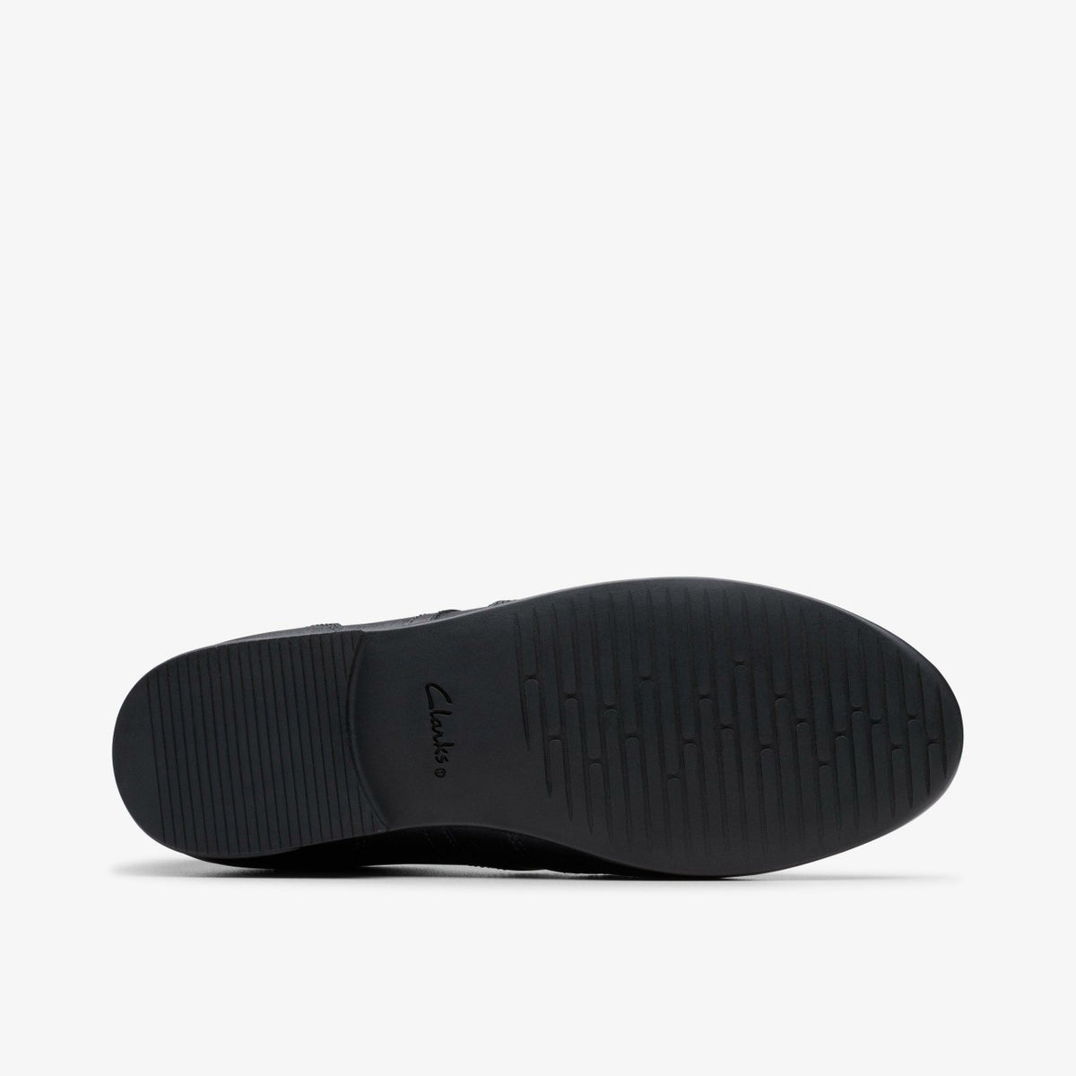 Clarks Finja Wing Youth Black Leather