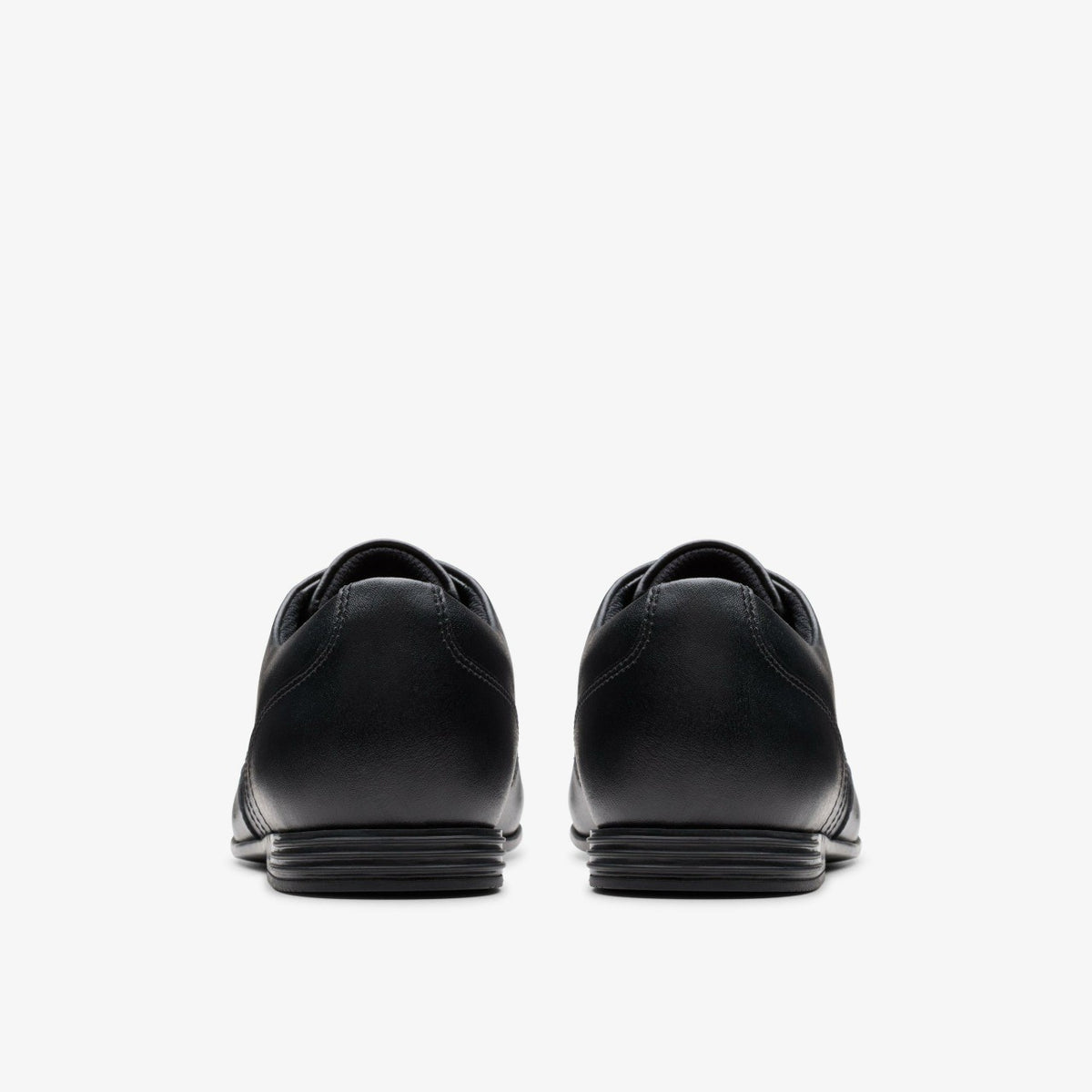 Clarks Finja Wing Youth Black Leather