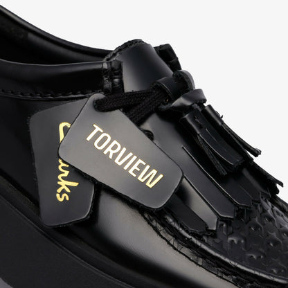 Clarks Torview W Black Leather