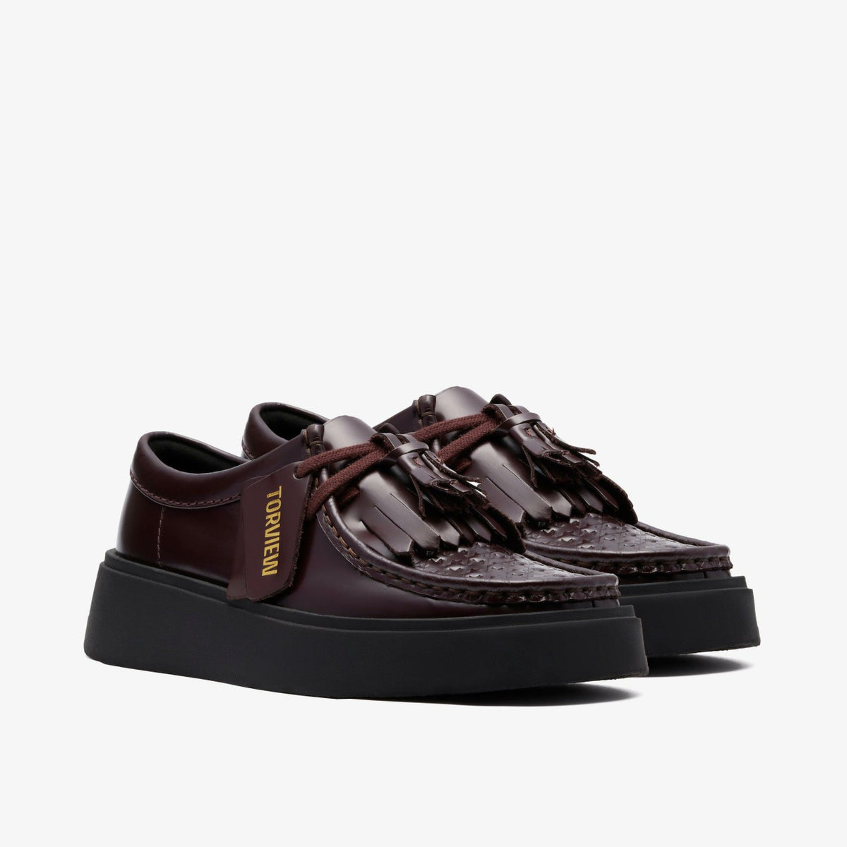 Clarks Torview W Purple Grape Leather