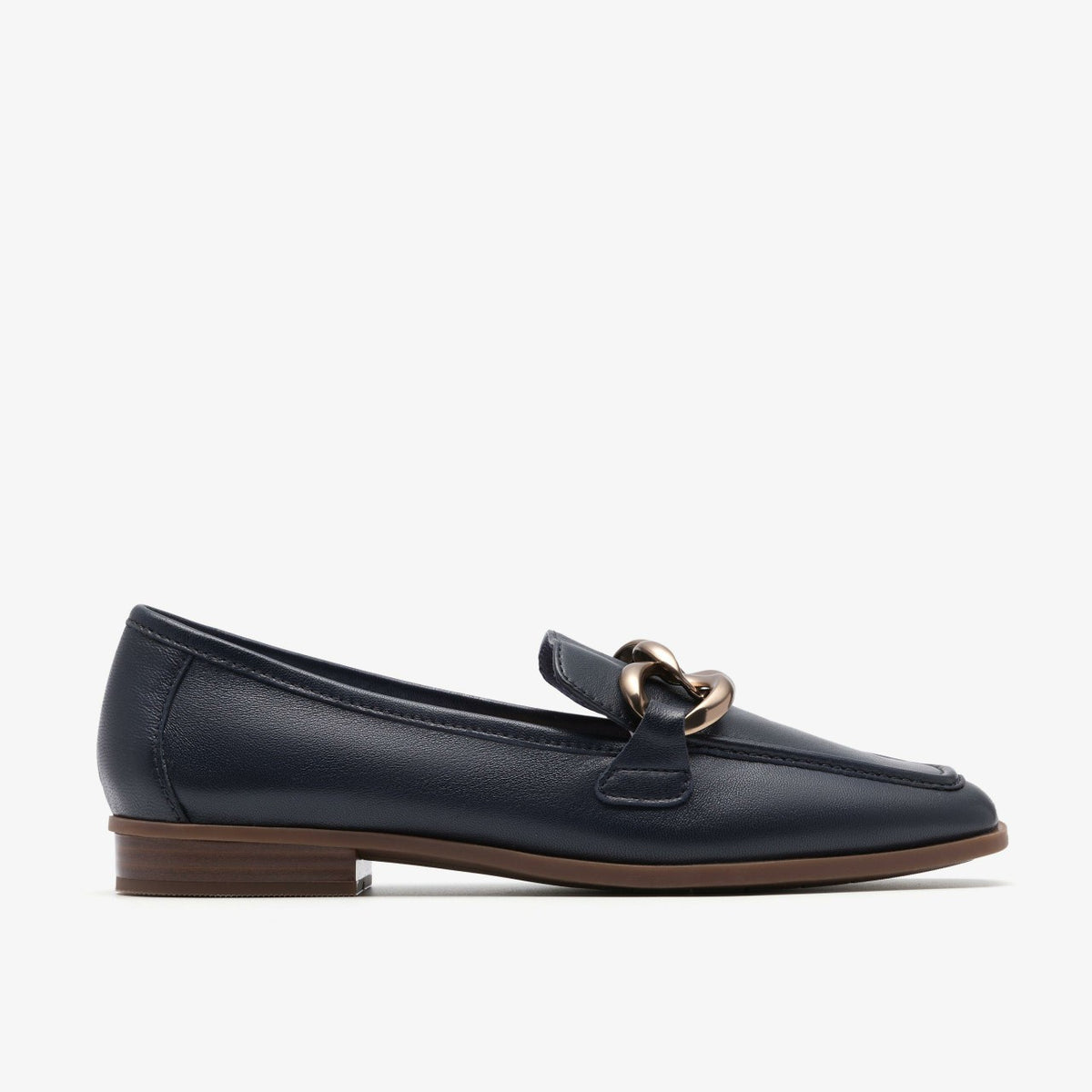 Clarks Sarafyna Iris Navy Leather