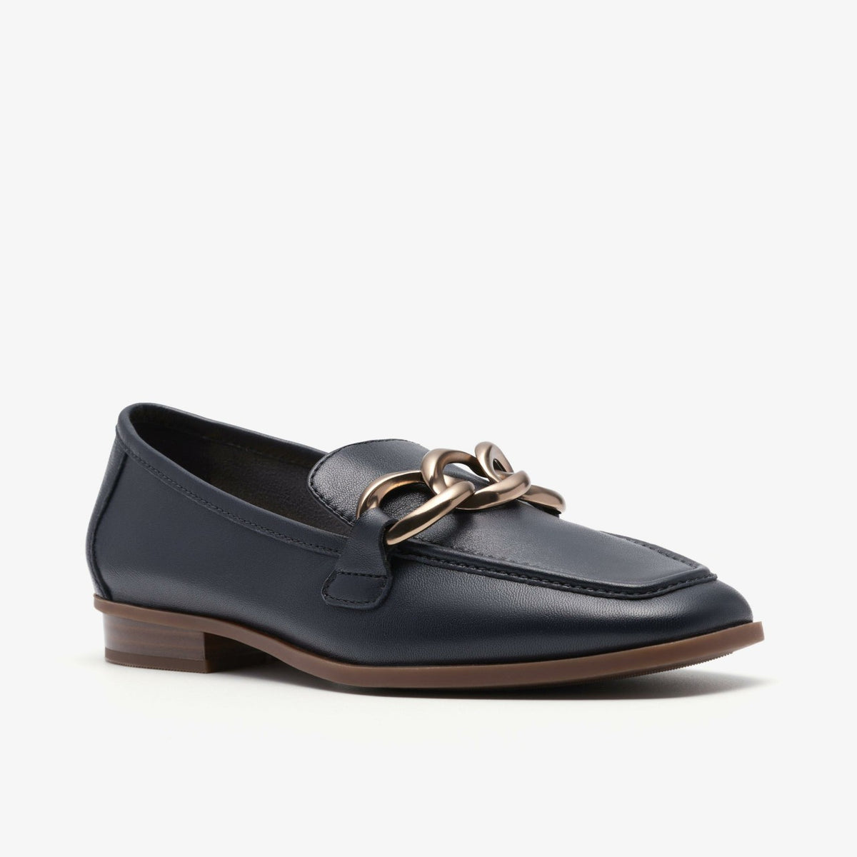 Clarks Sarafyna Iris Navy Leather