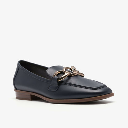 Clarks Sarafyna Iris Navy Leather
