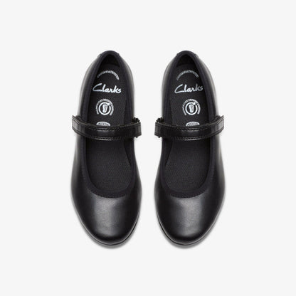 Clarks Dance Wish Kid Black