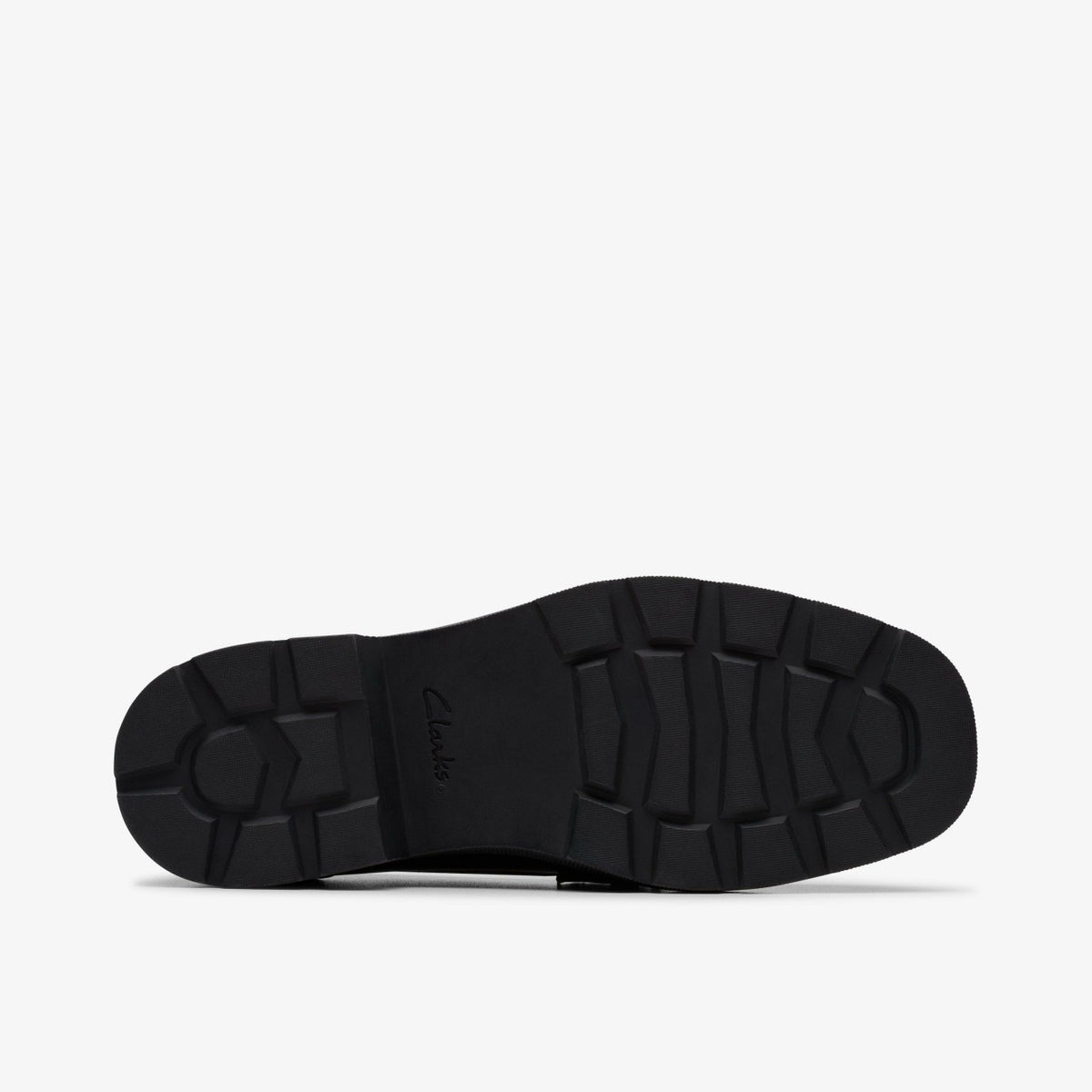 Clarks Eris Edge Youth Black Leather