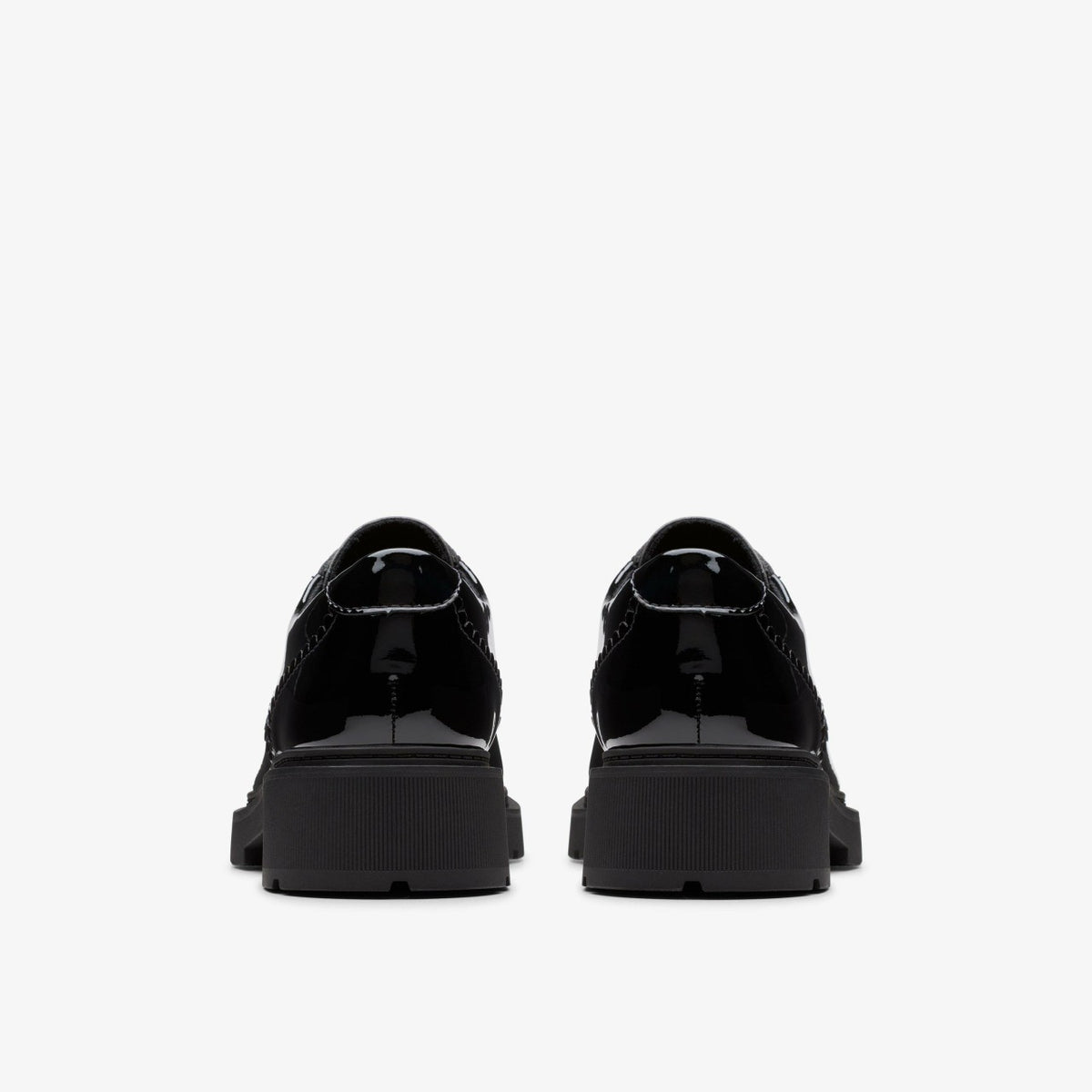Clarks Eris Pure Youth Black Patent