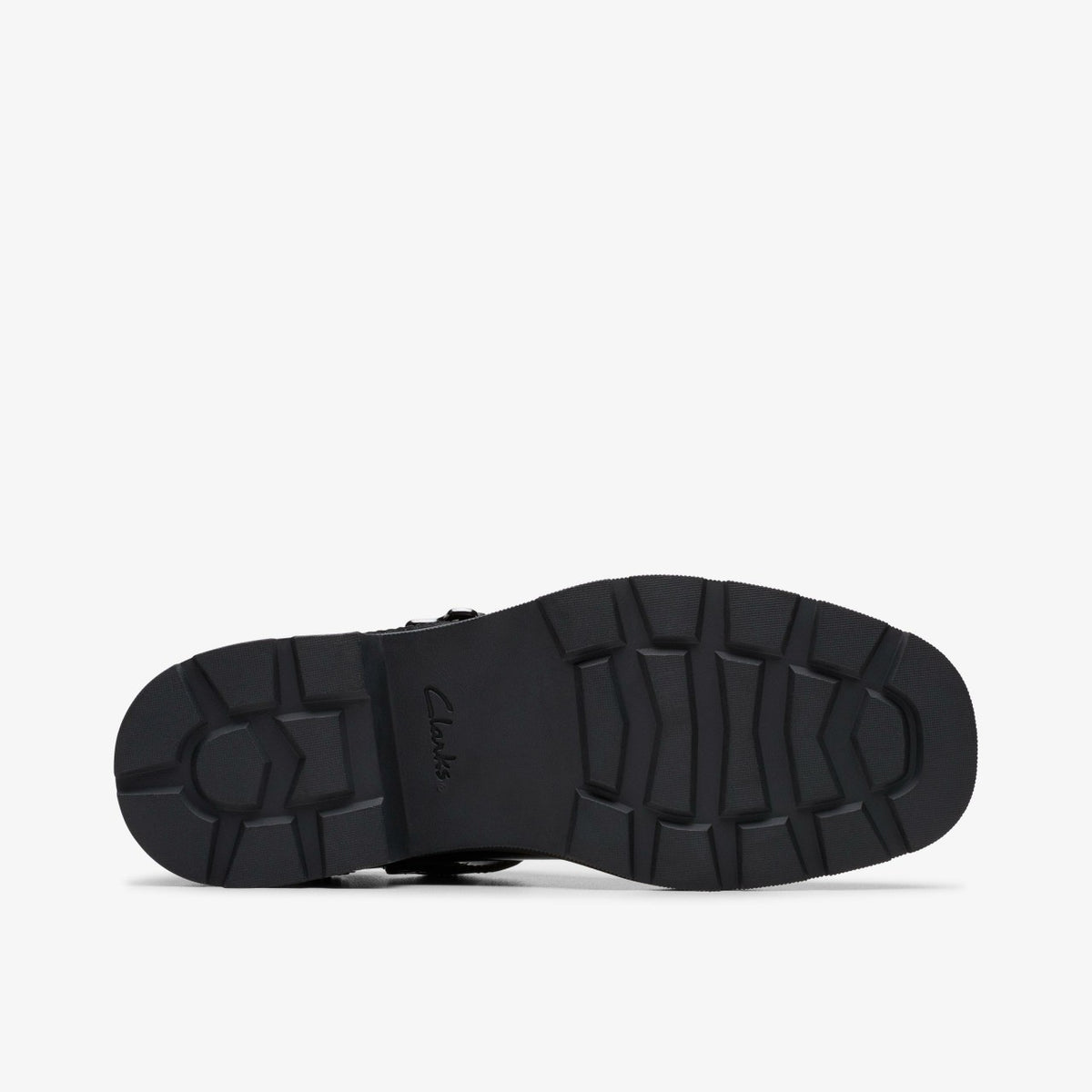 Clarks Eris Hope Youth Black Patent