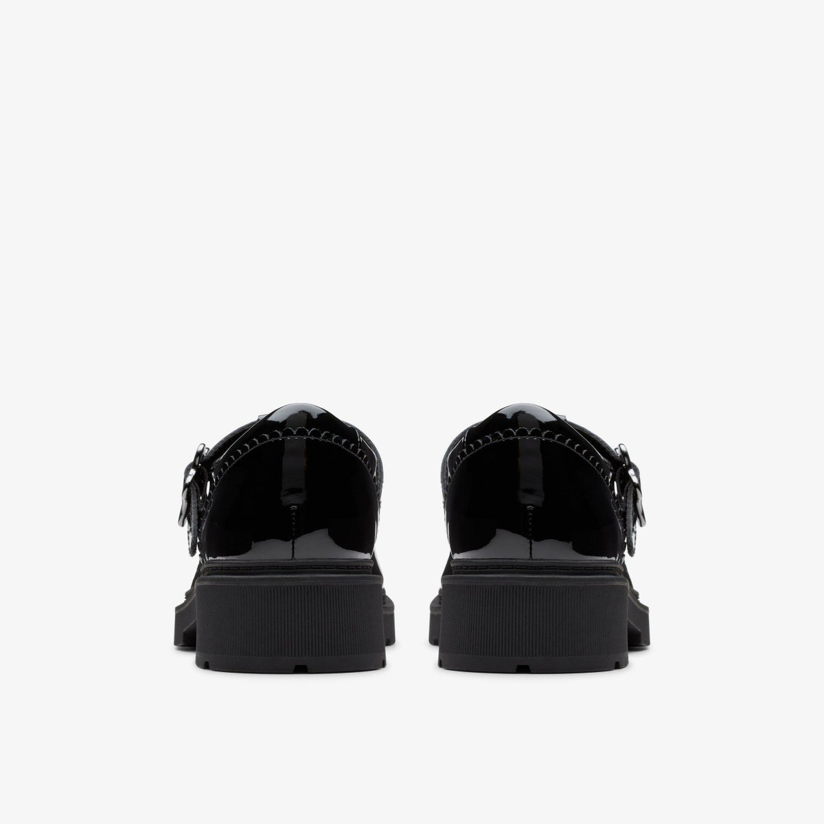 Clarks Eris Hope Youth Black Patent