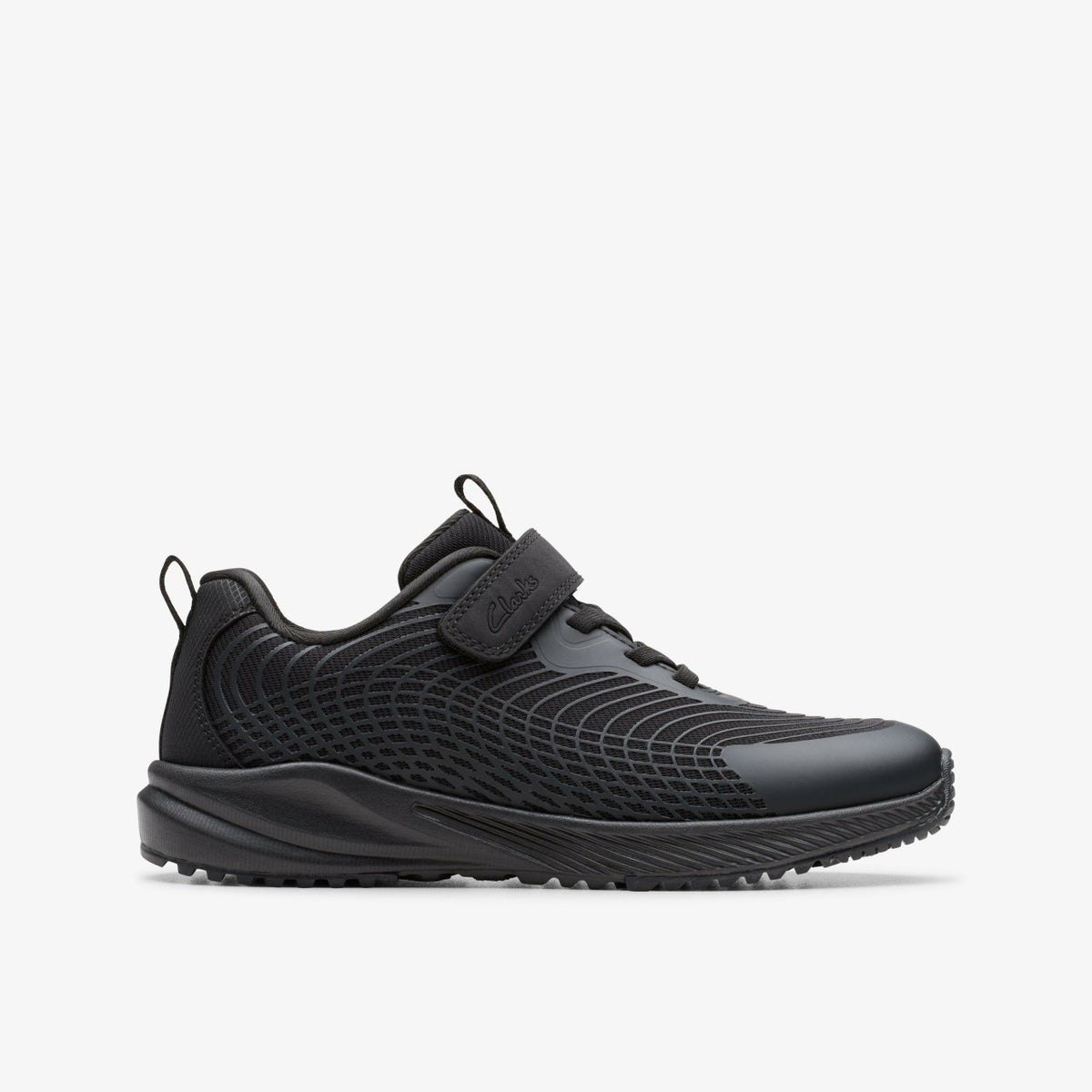 Clarks Deyes Dash Kid Black/Black