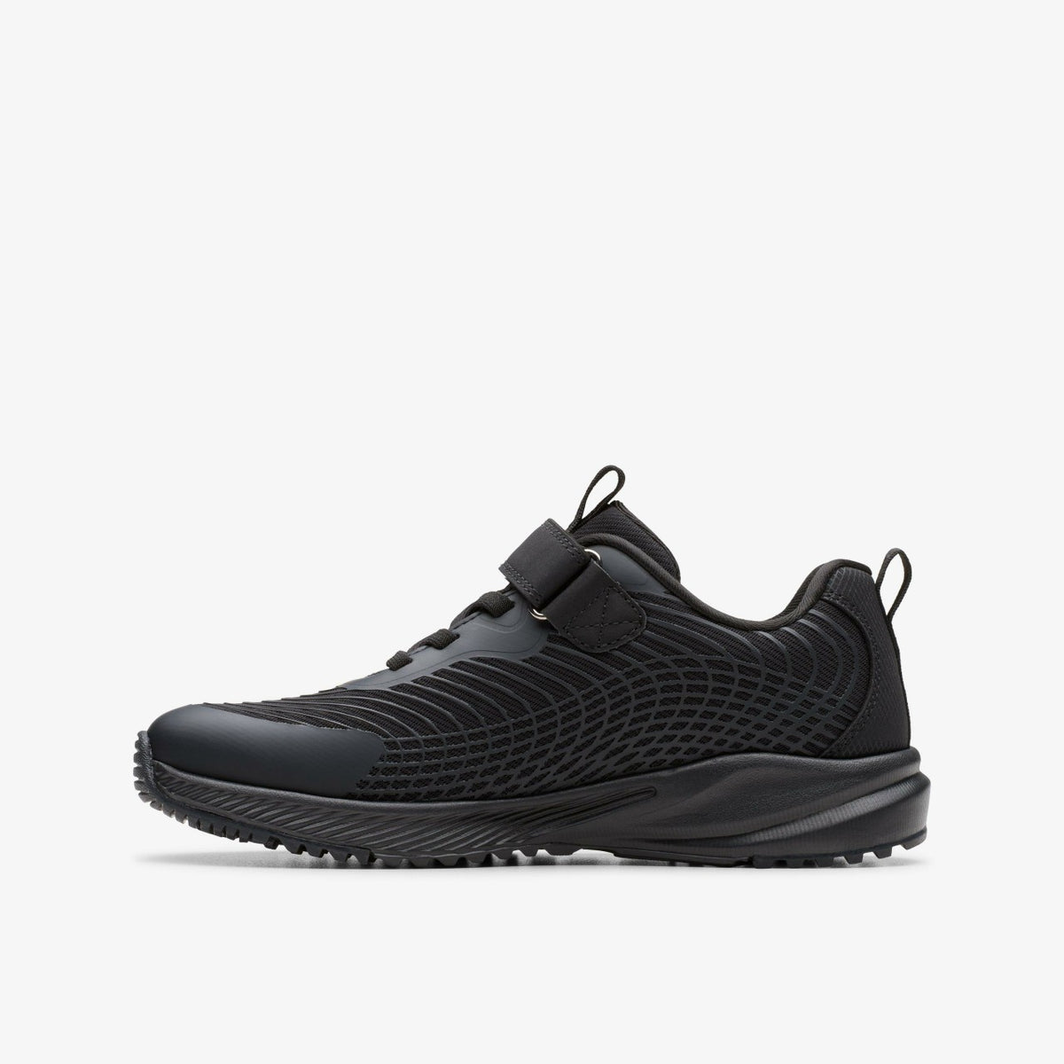 Clarks Deyes Dash Kid Black/Black