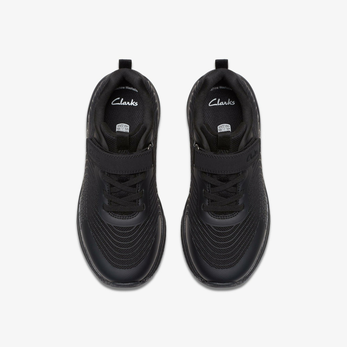 Clarks Deyes Dash Kid Black/Black