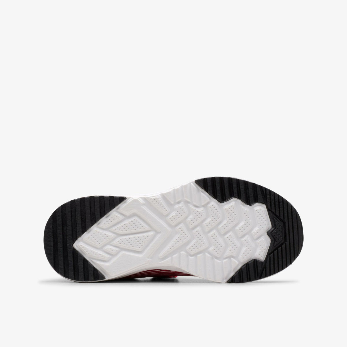 Clarks Deyes Dash Kid Red Synthetic
