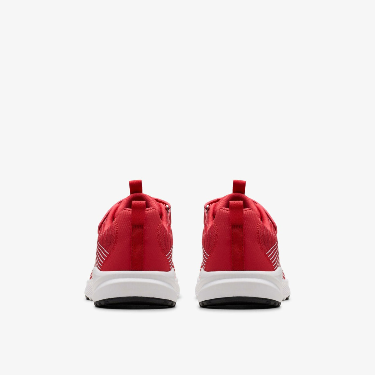 Clarks Deyes Dash Kid Red Synthetic