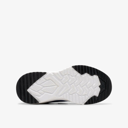 Clarks Deyes Dash Kid Blue Synthetic