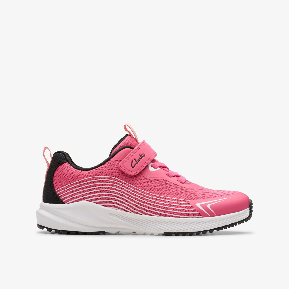 Clarks Deyes Dash Kid Pink Synthetic