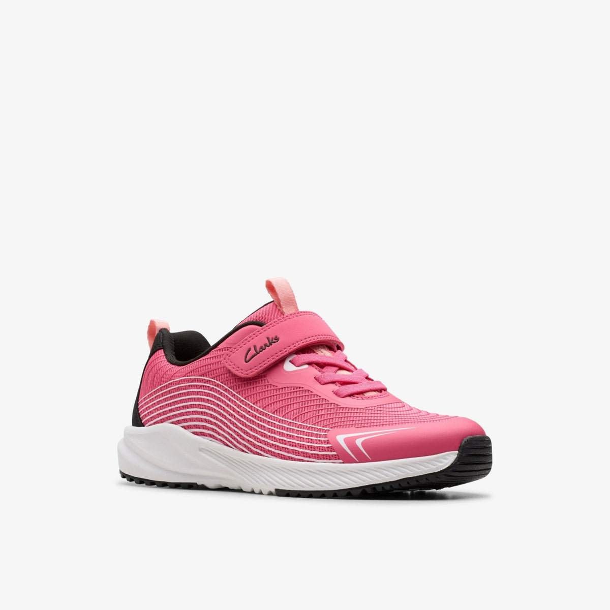 Clarks Deyes Dash Kid Pink Synthetic