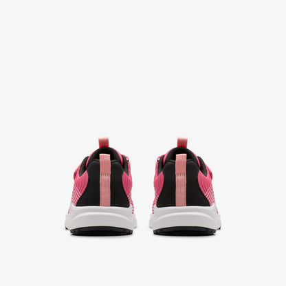 Clarks Deyes Dash Kid Pink Synthetic