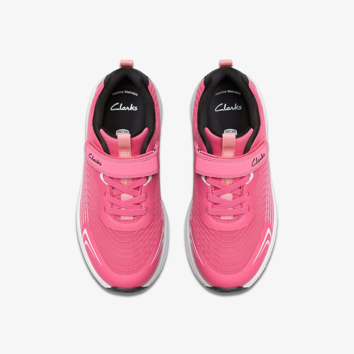 Clarks Deyes Dash Kid Pink Synthetic