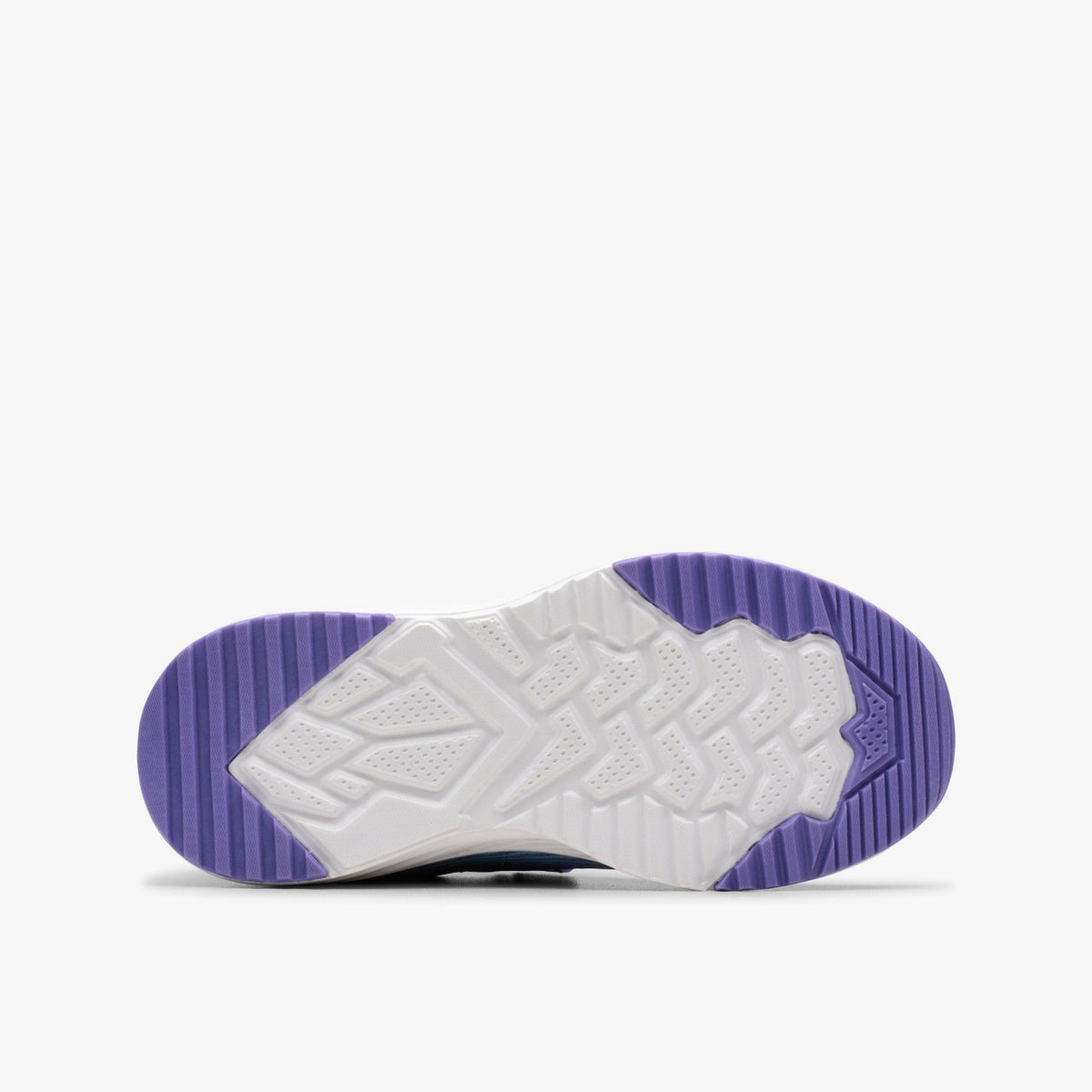 Clarks Deyes Dash Kids Purple Synthetic