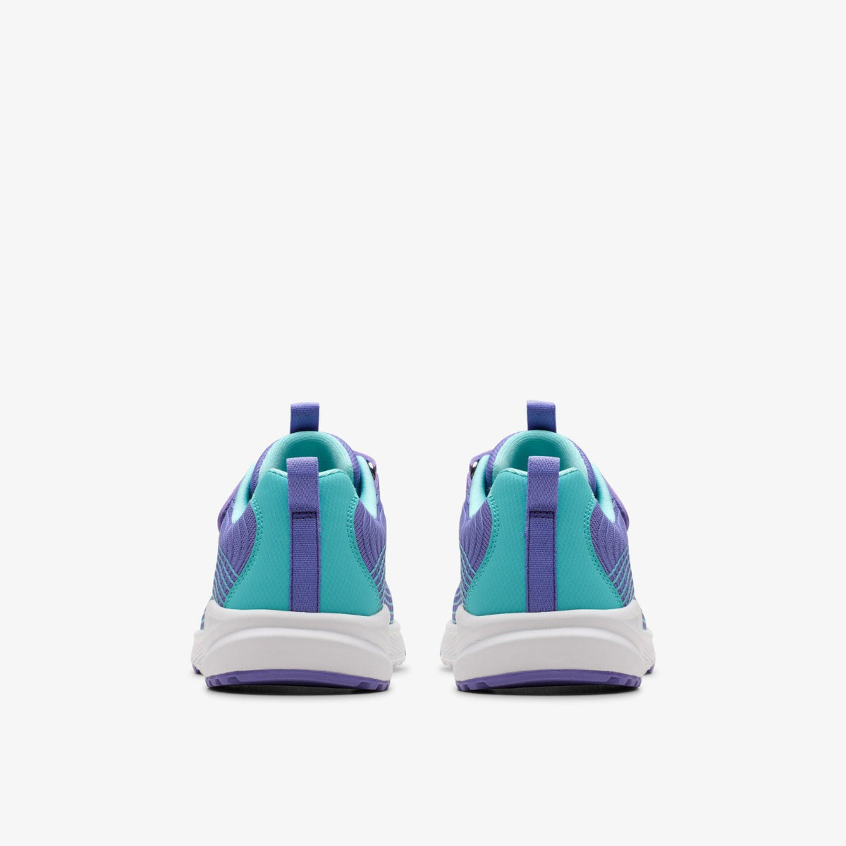 Clarks Deyes Dash Kids Purple Synthetic