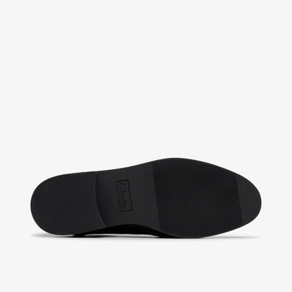 Clarks Tapa Pure Youth Black Leather
