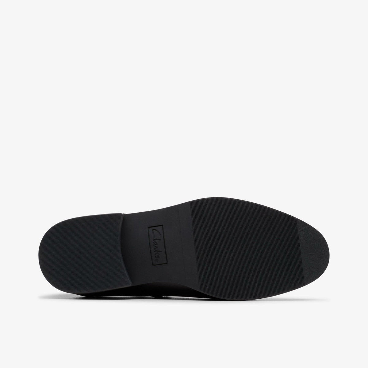 Clarks Tapa Hope Youth Black Leather
