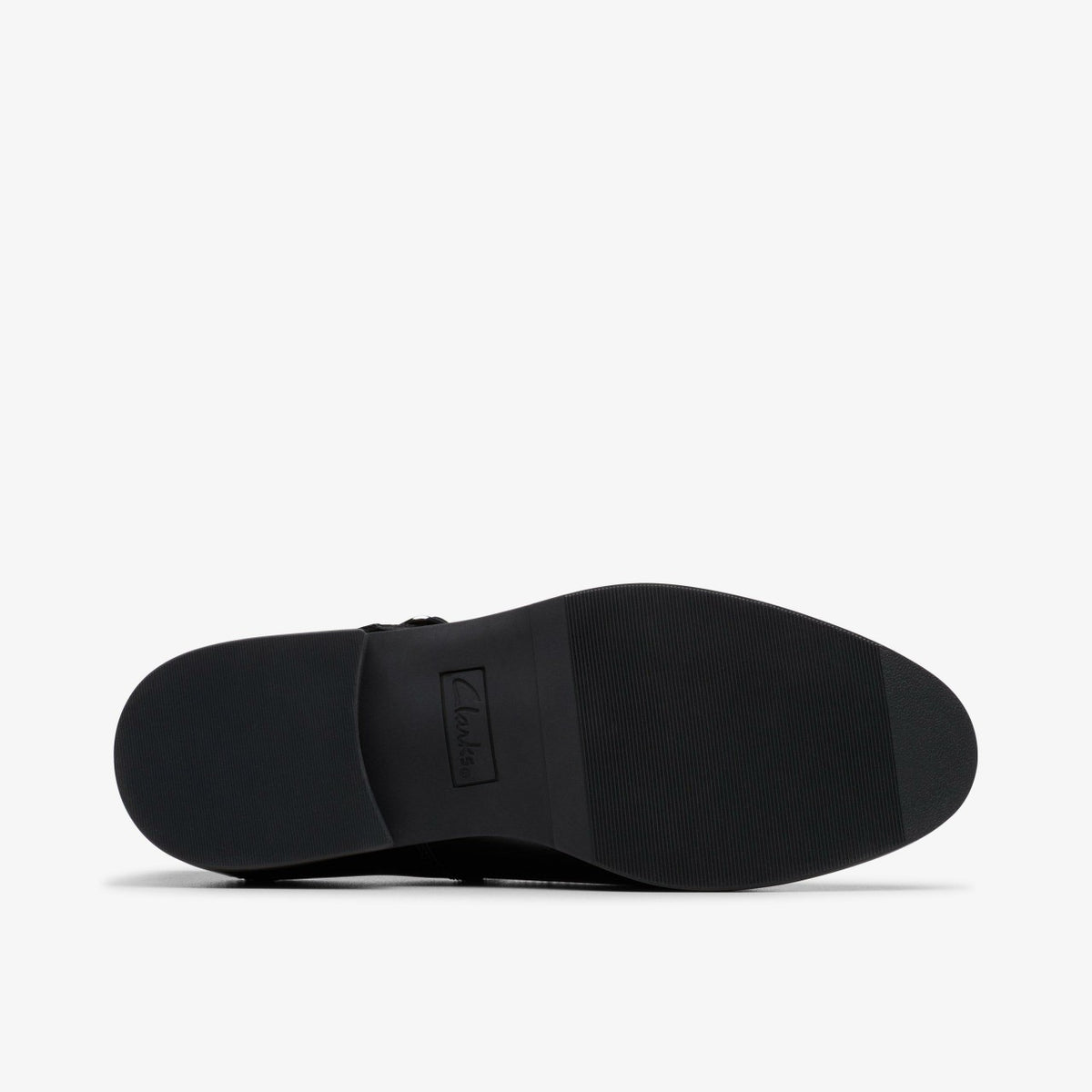 Clarks Tapa Hope Youth Black Patent