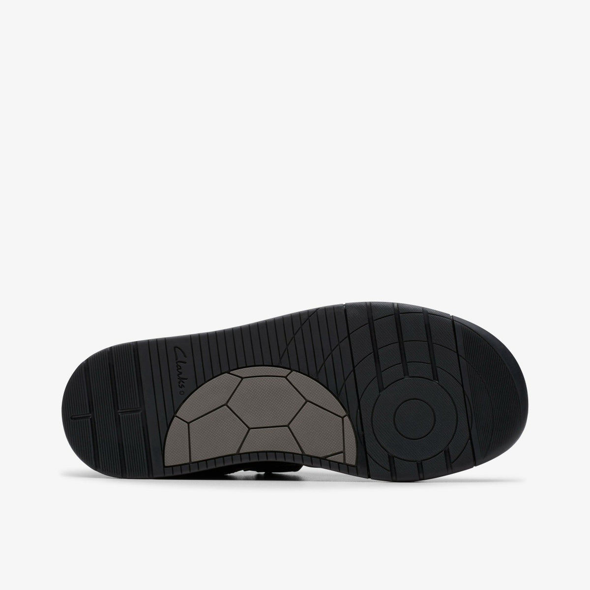 Clarks Laser Cross Youth Black Leather