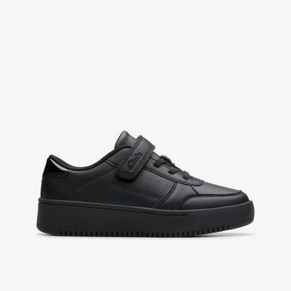 Clarks Barley Step Kid Black