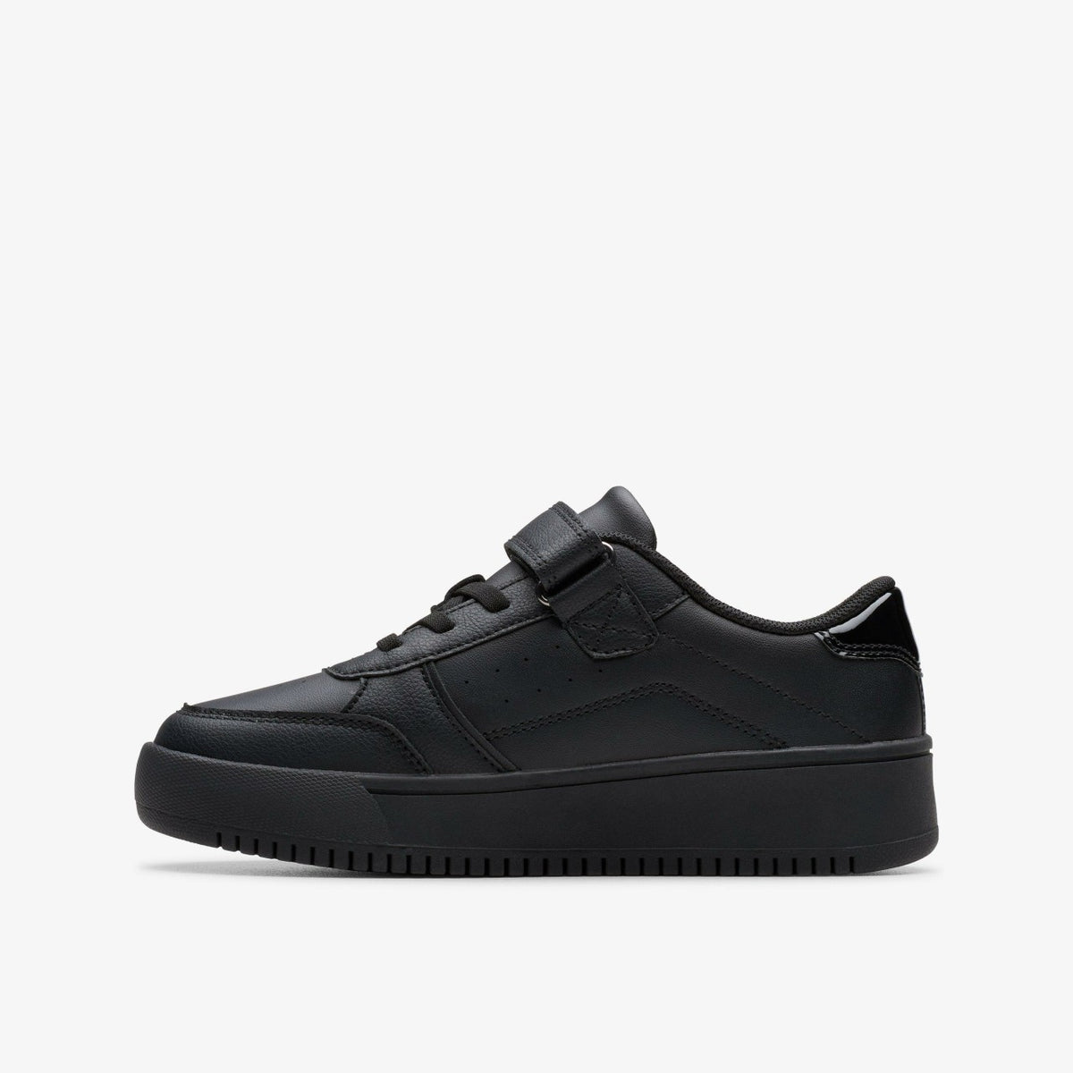 Clarks Barley Step Kid Black