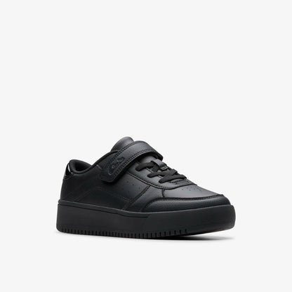 Clarks Barley Step Kid Black