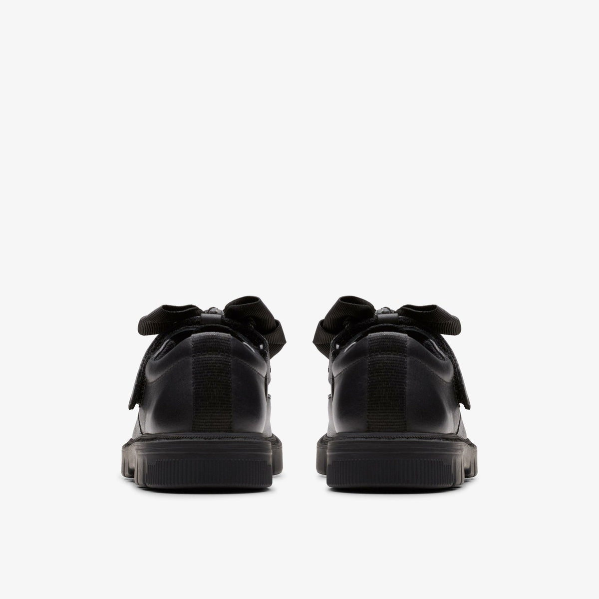 Clarks Lorcam Hope Kid Black Leather