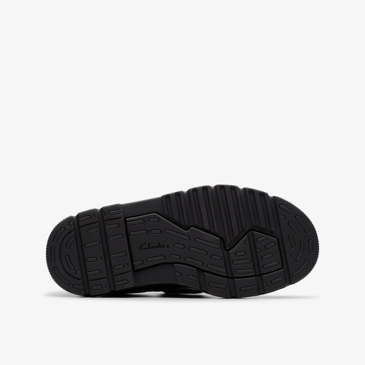 Clarks Lorcam Jane Kid Black Leather
