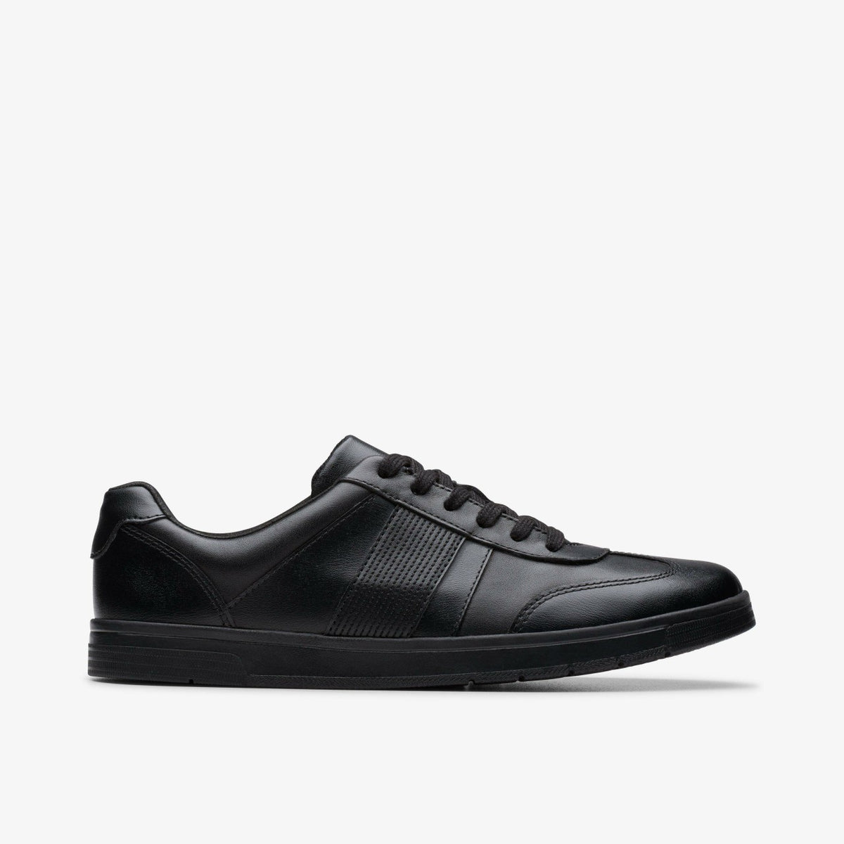 Clarks Disco Pace Youth Black Leather