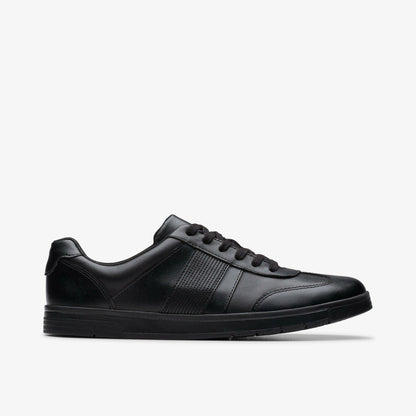 Clarks Disco Pace Youth Black Leather