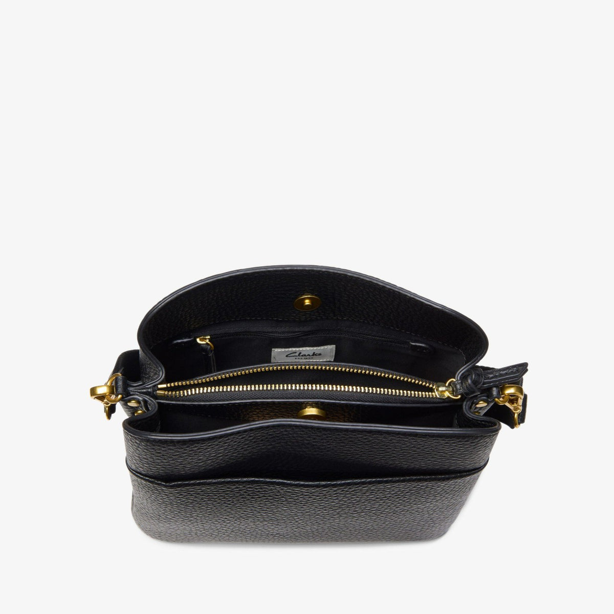 Clarks Clara Crossbody Black