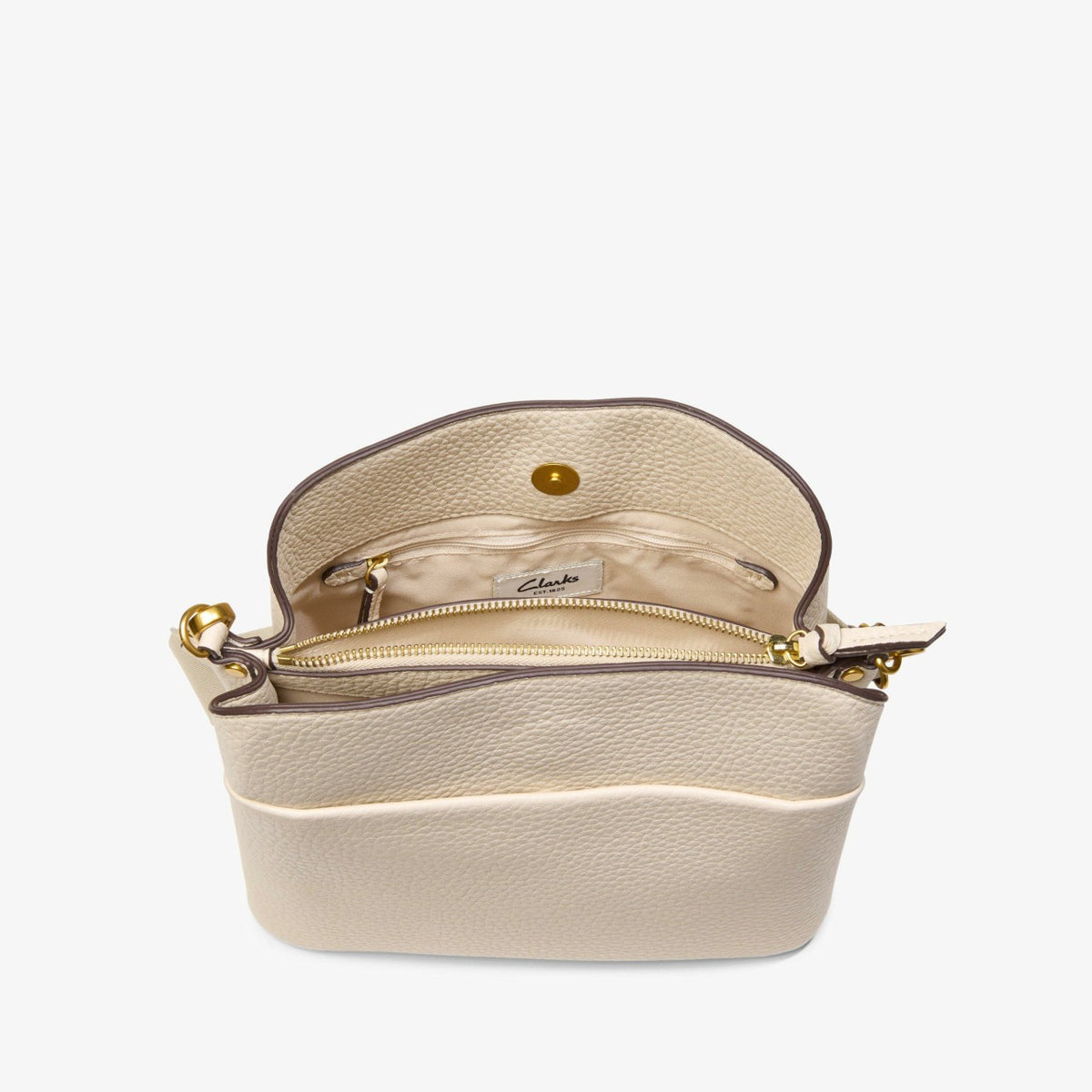 Clarks Clara Crossbody Cream