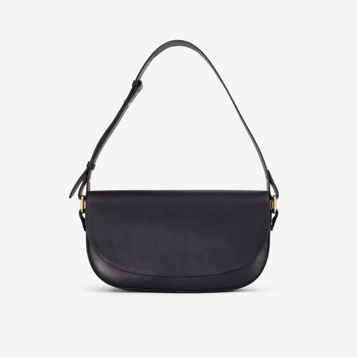 Clarks Baguette Dress Black Leather
