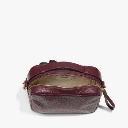Clarks Camera Cross Burgundy Leather