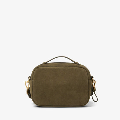 Clarks Camera Cross Olive Suede